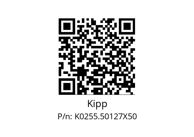   Kipp K0255.50127X50