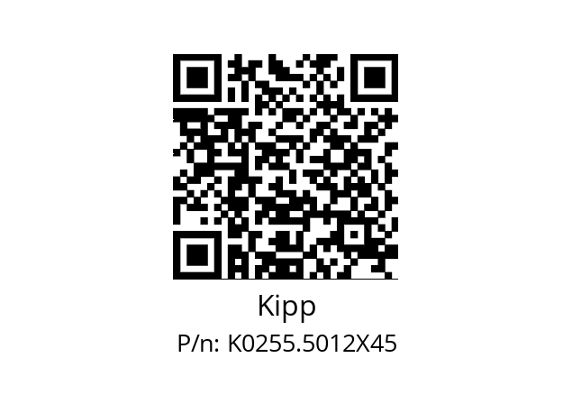   Kipp K0255.5012X45