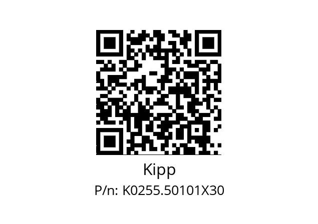   Kipp K0255.50101X30