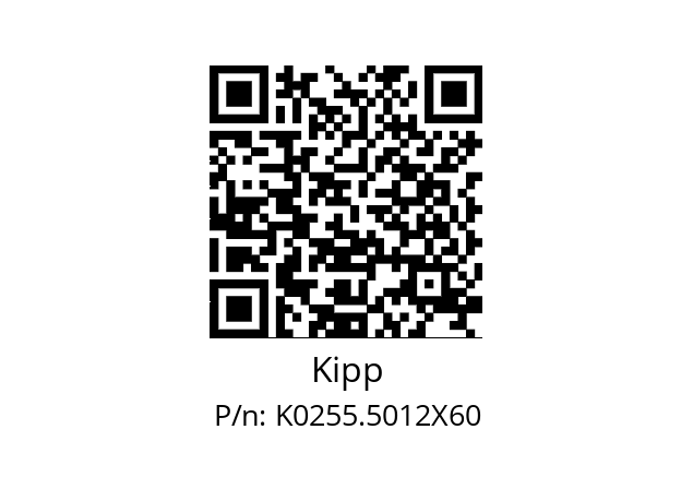   Kipp K0255.5012X60