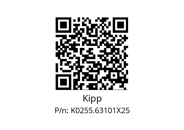   Kipp K0255.63101X25