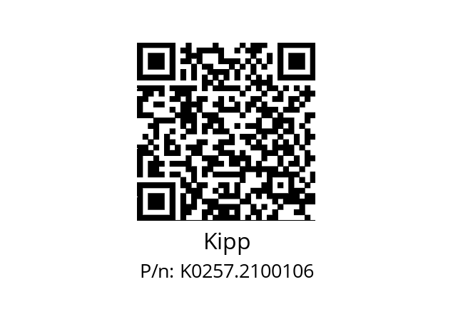   Kipp K0257.2100106