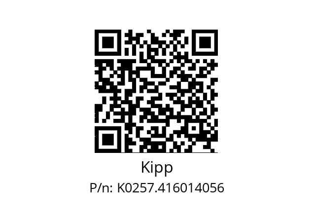   Kipp K0257.416014056