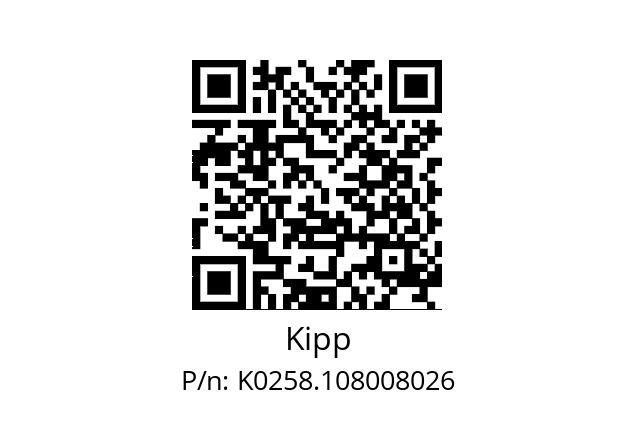   Kipp K0258.108008026