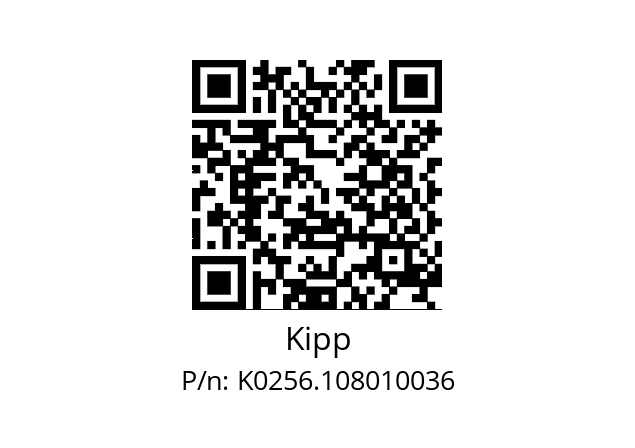   Kipp K0256.108010036