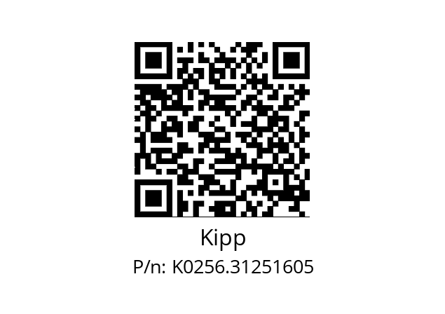   Kipp K0256.31251605