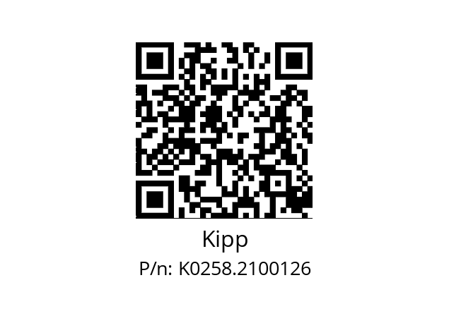   Kipp K0258.2100126