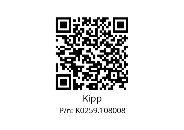   Kipp K0259.108008