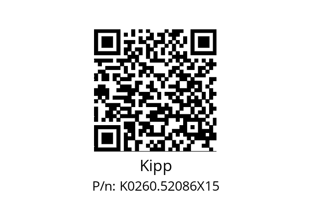   Kipp K0260.52086X15