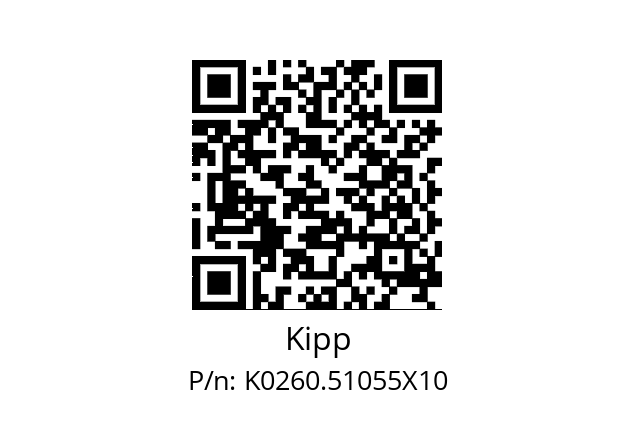   Kipp K0260.51055X10