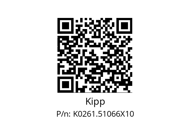   Kipp K0261.51066X10