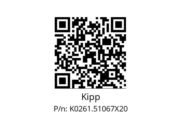   Kipp K0261.51067X20