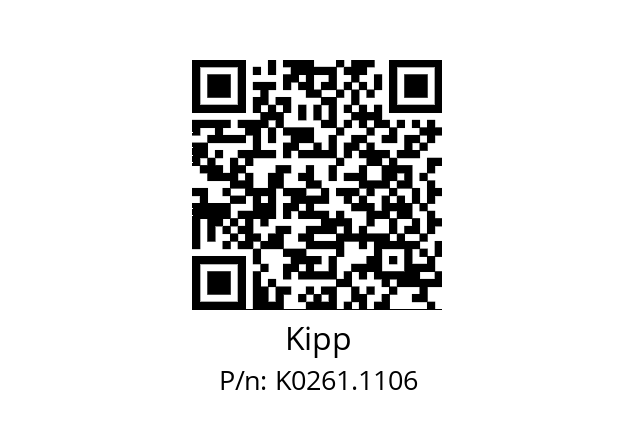   Kipp K0261.1106