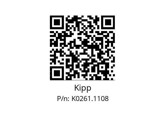   Kipp K0261.1108