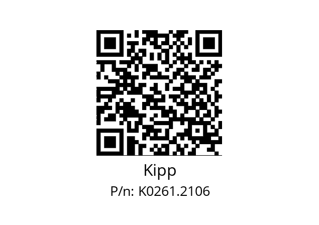   Kipp K0261.2106