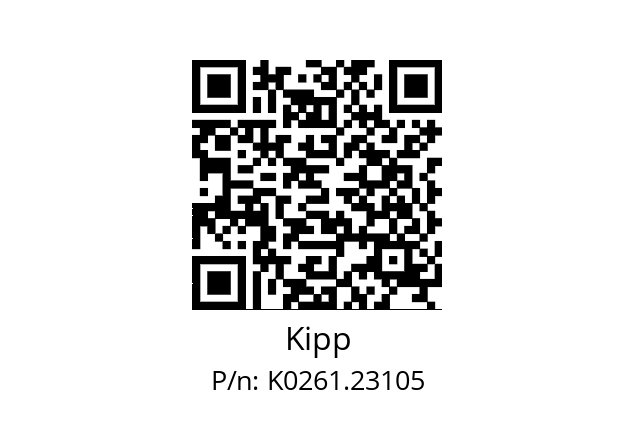   Kipp K0261.23105