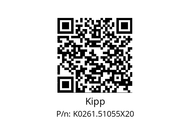   Kipp K0261.51055X20