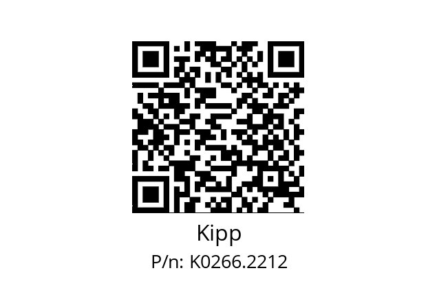   Kipp K0266.2212