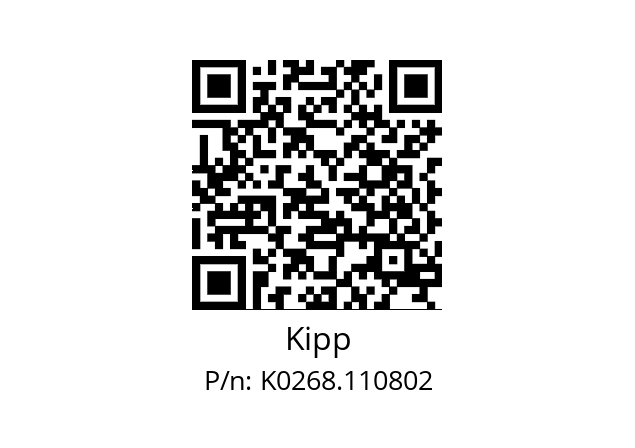   Kipp K0268.110802