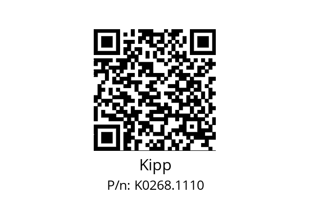   Kipp K0268.1110