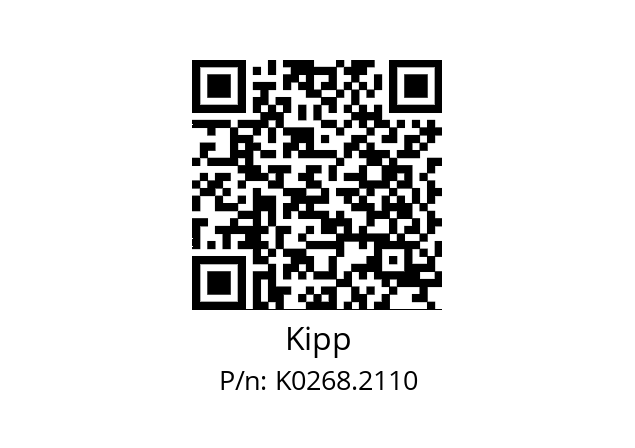   Kipp K0268.2110