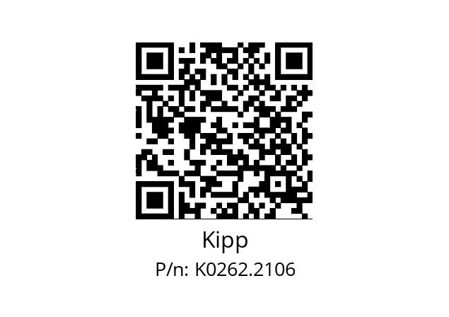   Kipp K0262.2106