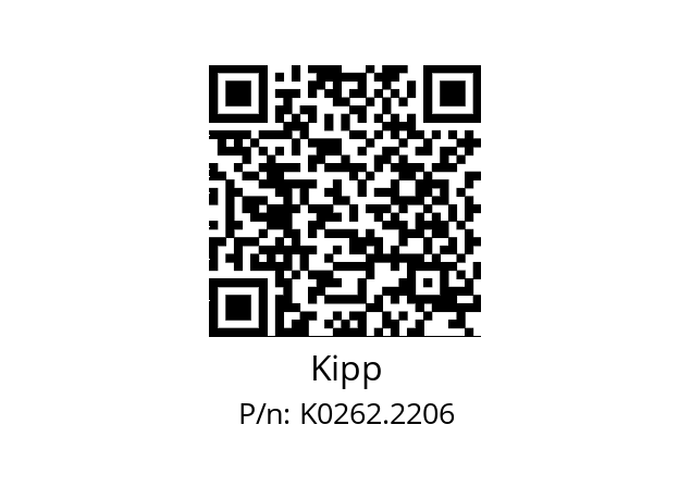   Kipp K0262.2206