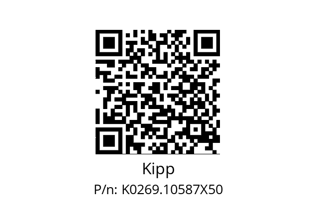   Kipp K0269.10587X50