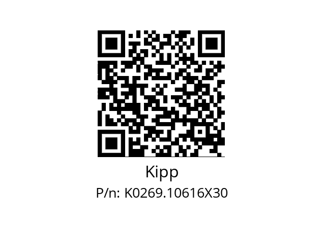   Kipp K0269.10616X30