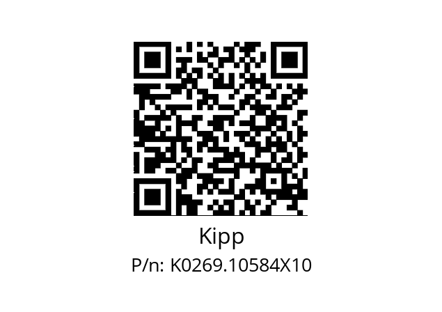   Kipp K0269.10584X10