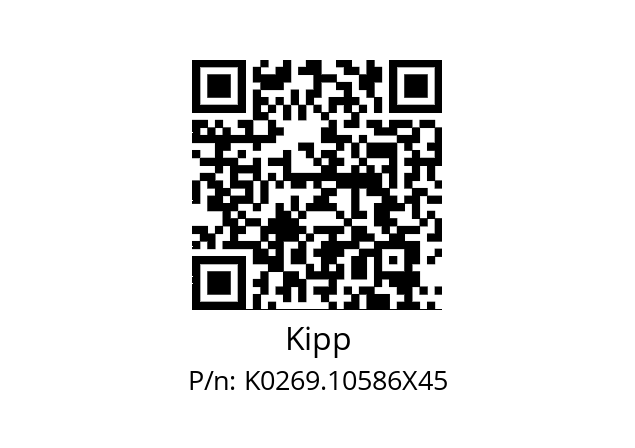   Kipp K0269.10586X45