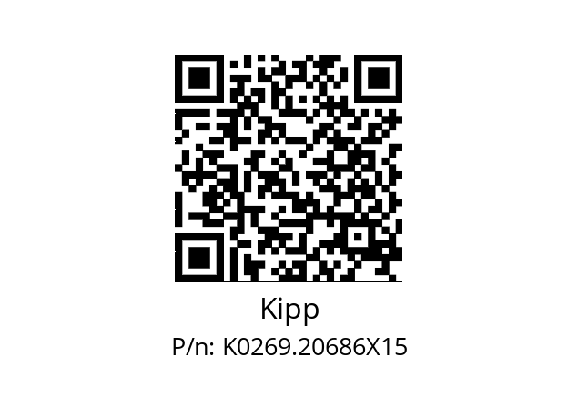   Kipp K0269.20686X15