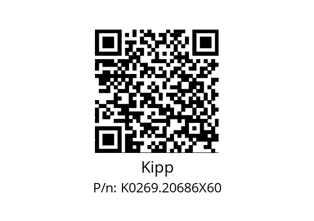   Kipp K0269.20686X60