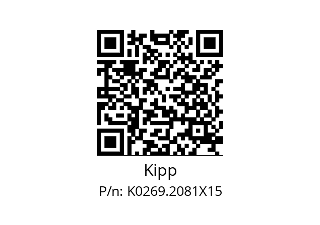   Kipp K0269.2081X15