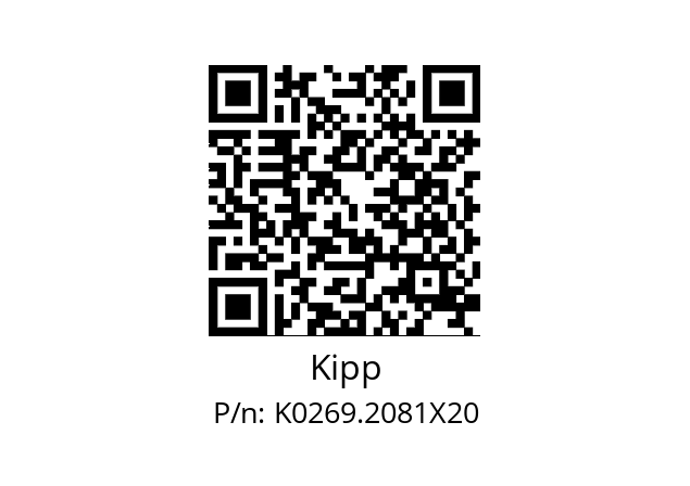   Kipp K0269.2081X20