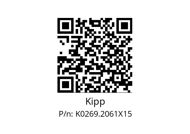   Kipp K0269.2061X15