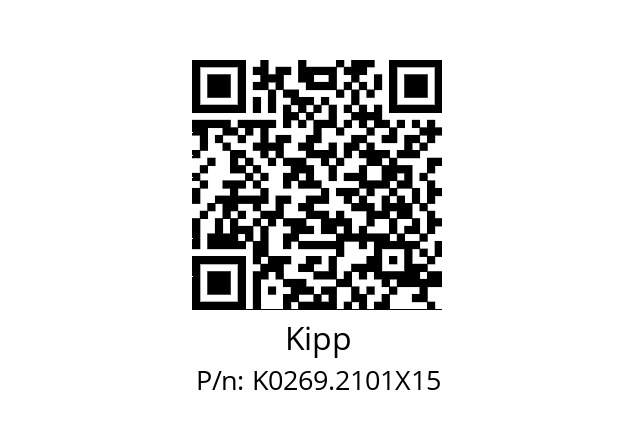   Kipp K0269.2101X15