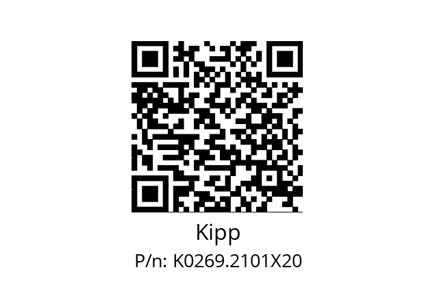   Kipp K0269.2101X20