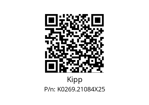   Kipp K0269.21084X25