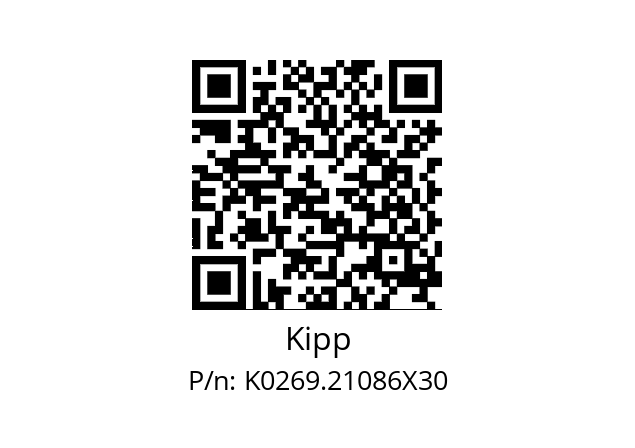   Kipp K0269.21086X30