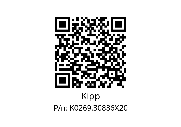   Kipp K0269.30886X20