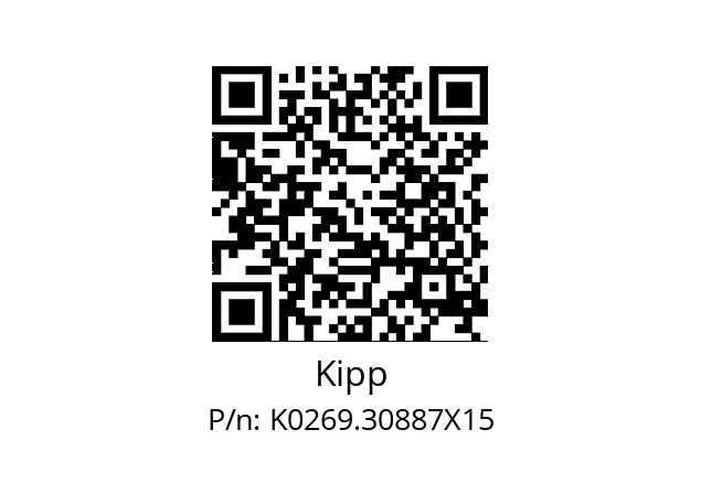   Kipp K0269.30887X15