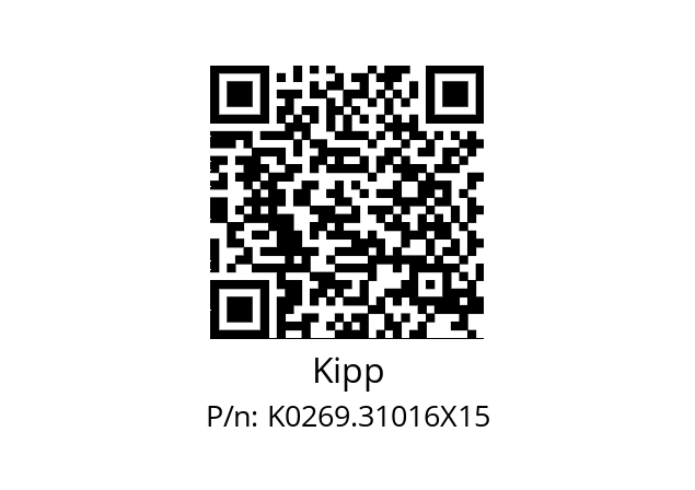   Kipp K0269.31016X15