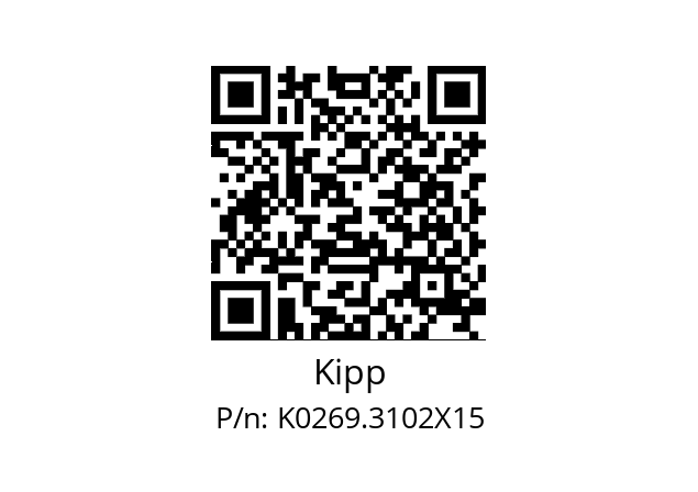   Kipp K0269.3102X15