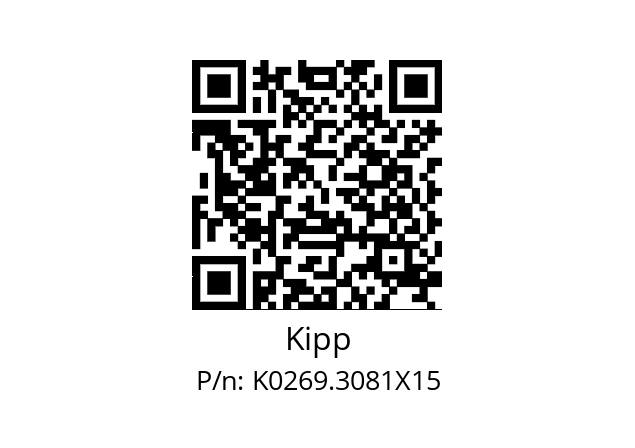   Kipp K0269.3081X15