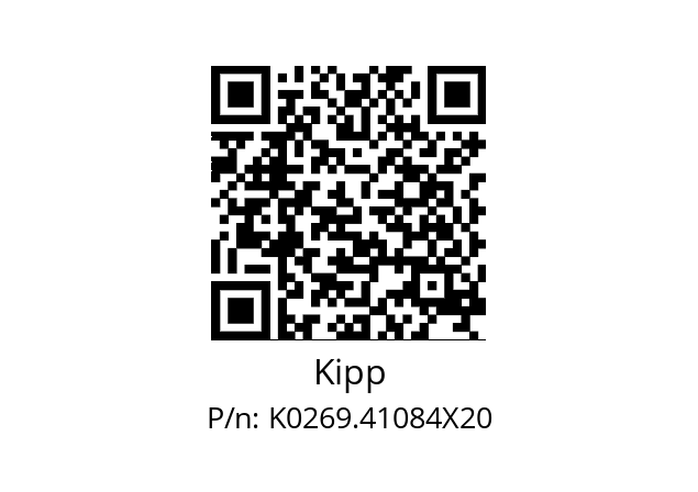   Kipp K0269.41084X20