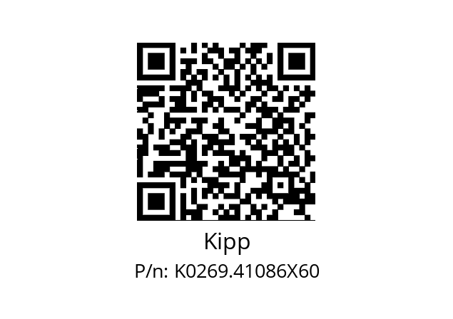   Kipp K0269.41086X60