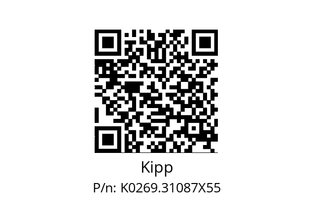   Kipp K0269.31087X55