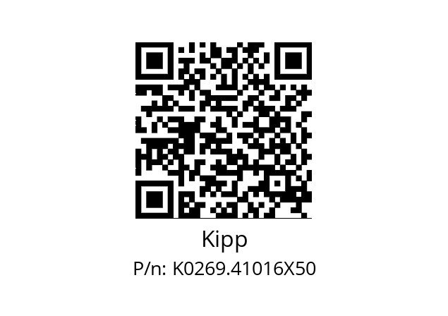   Kipp K0269.41016X50