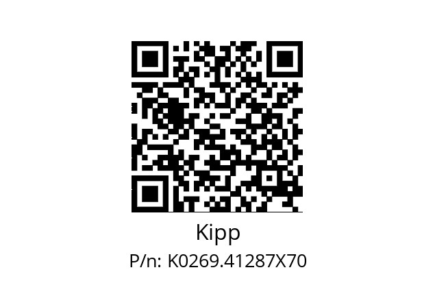   Kipp K0269.41287X70